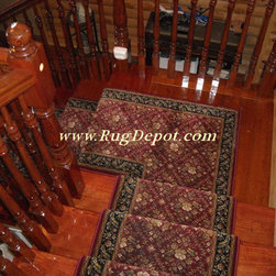Custom Stair Runners - Area Rugs