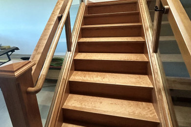 Island style staircase photo in Hawaii