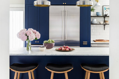Kitchen - eclectic kitchen idea in Seattle
