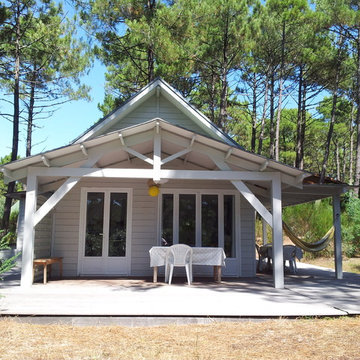 Extension et renovation chalet bord de mer
