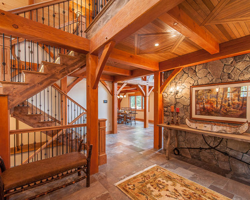 Rustic Stair Railing Ideas Pictures Remodel And Decor