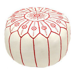 Petal Power Pouf - Decorative Pillows