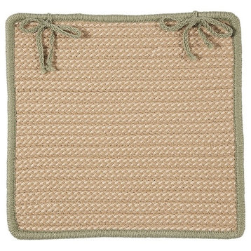 Boat House Olive Chair Pad Single