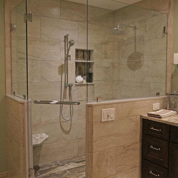 A Serene Master Bath - Newtown, PA
