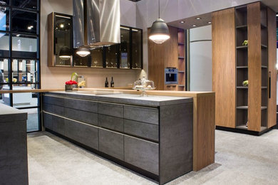 Inspiration for a scandinavian home design remodel in Miami