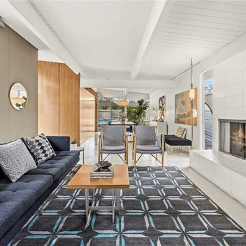 Living Room | Orange Oasis - Fairhaven Eichler Orange, CA