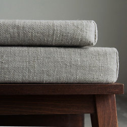 Custom linen bench cushions - Seat Cushions