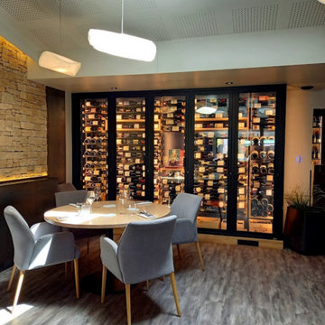 Restaurant wine cellar designs