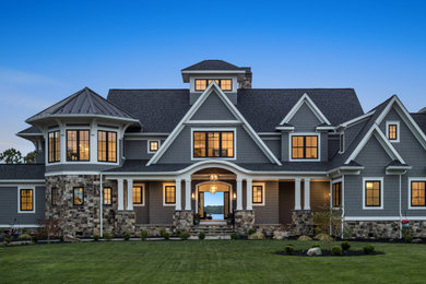 Beach style exterior home photo in Baltimore