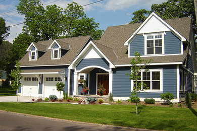 Arts and crafts exterior home photo in Minneapolis