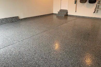 Vinyl Chip Epoxy Floor