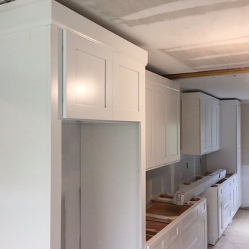 Mount pleasant wall removal and kitchen