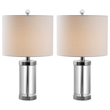 Safavieh Laurie Crystal Table Lamps, 20"H, Set of 2