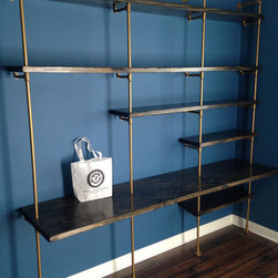 Shelving for town home. Mueller devolopment, Austin - Bookcases
