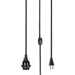 Aspen Creative Corporation - 21006, 1-Light Plug-in Hanging Socket Pendant Fixture With Matte Black Socket - Aspen Creative is dedicated to offering a wide assortment of attractive and well-priced portable lamps, kitchen pendants, vanity wall fixtures, outdoor lighting fixtures, lamp shades, and lamp accessories. We have in-house designers that follow current trends and develop cool new products to meet those trends. Product Detail