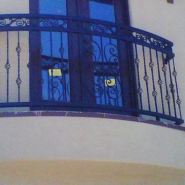 Exterior Decorative Iron Railing