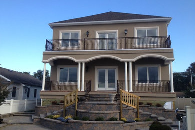 Inspiration for an exterior home remodel in New York