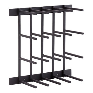 Rev-A-Shelf - 3250SN - Satin Nickel Under Cabinet Double Wine Bottle Rack