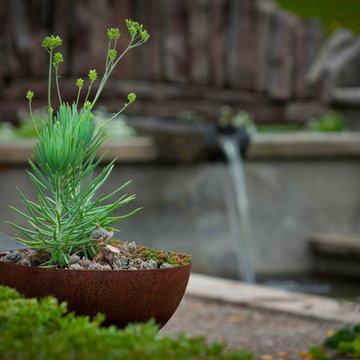 Informal European Garden