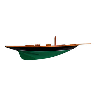 Old Modern Handicrafts H008 Pen Duick Half-Hull Scaled Model Boat Yacht Handmade