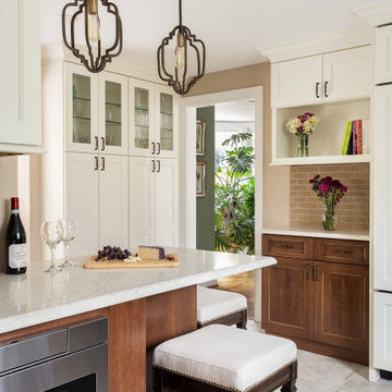Warm Base Cabinets