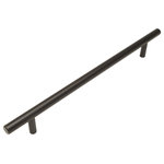 Cosmas - Cosmas 404-224ORB Oil Rubbed Bronze Slim Line Euro Style Cabinet Pull - High Quality Solid Steel Contruction