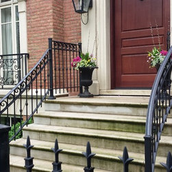 Entrance stairs iron railing - Products