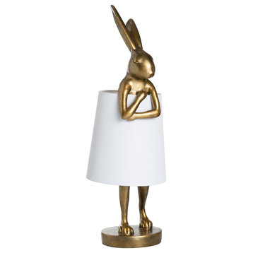 Felix Gold Rabbit Table Lamp