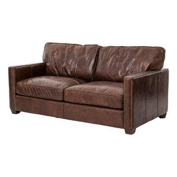 The 15 Best Distressed Leather Sofas, Distressed Leather Sofa With Chaise