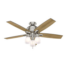 Hunter Fan Company 52" Donegan 3-Light Brushed Nickel Ceiling Fan