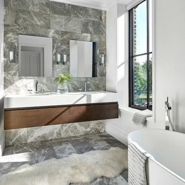 Master Bathroom Floating Vanity