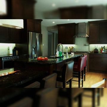Kitchen and Bathrooms