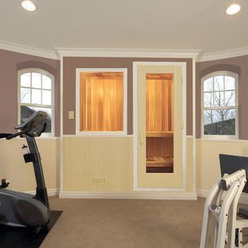 Sauna in Home Gym