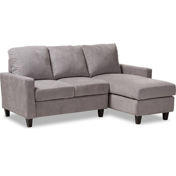 Greyson Sectional Sofa - Light Gray