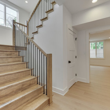 Formal Two-Story Nestled in the Woods