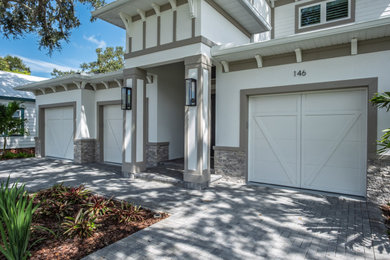 Beach style garage photo in Tampa