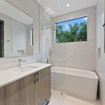 Modern Bathroom Renovation in Sunnyvale, CA