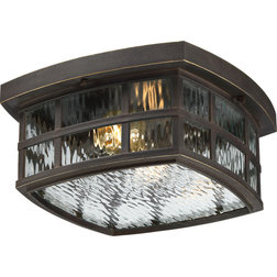 Craftsman Outdoor Flush-mount Ceiling Lighting by Buildcom