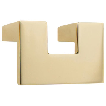 Atlas Homewares A845 U Turn 1-1/4 Inch Center to Center Handle - French Gold