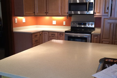 Example of a classic kitchen design in Raleigh