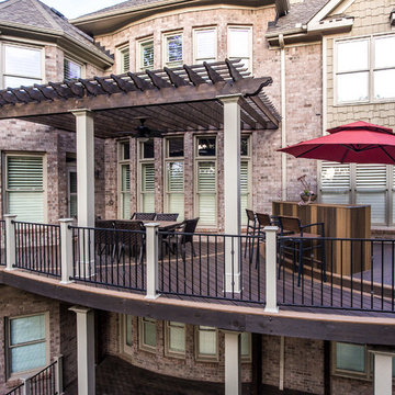 Gorgeous Dark Wood Custom Deck/Exterior Work
