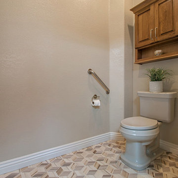 For the love of Turquoise Master bathroom remodel