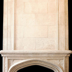 Sunbury Mantel with Decorated Overmantel - Fireplace Mantels