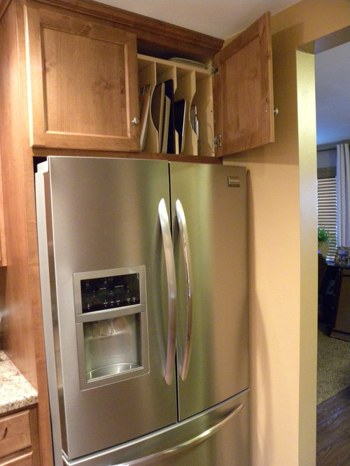 Over Refrigerator Storage Houzz