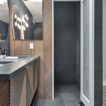 Modern Bathroom Remodels, Saratoga, CA
