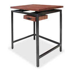 Floating Walnut Standing Desk - Furniture