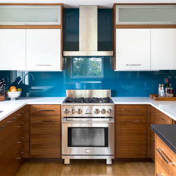 Colorful Kitchen and Dining Room Remodel