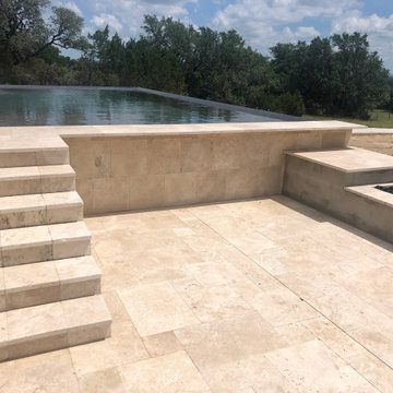 Double Vanishing Edge Pool and Spa