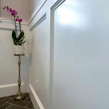 Classic Powder Room Remodel in Saugus MA