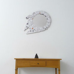 Millennium Falcon Mirror - Wall Mirrors